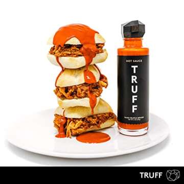 TRUFF Original Black Truffle Hot Sauce - Gourmet Hot Sauce with Unique Flavor Experience