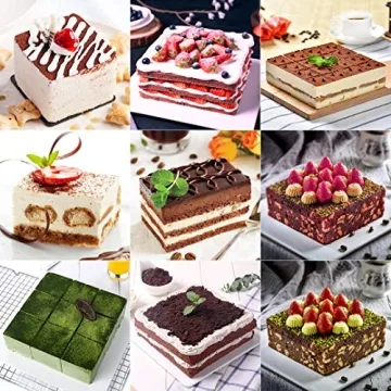 Meichu Adjustable Cake Ring Set for Perfect Desserts