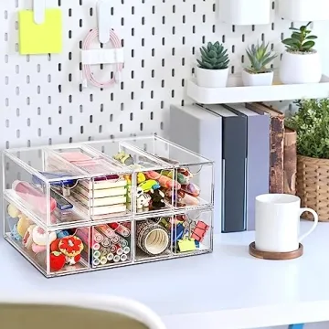Nicunom Sunglasses Organizer with 4 Drawers in Acrylic