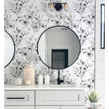 HAOKHOME Stylish Peel and Stick Wallpaper for Home Decor