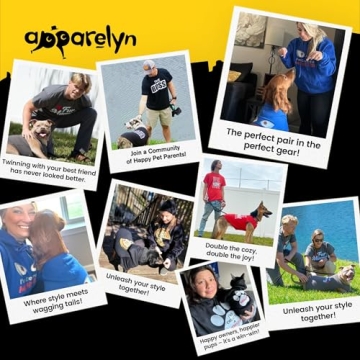 I Heart My Dog & Human Matching Hoodies - Premium Holiday Gift