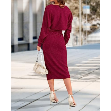 Dowerme Women's Stylish 2 Piece Outfit for Spring