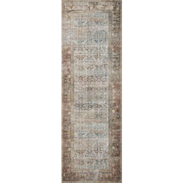 Loloi Amber Lewis x Georgie Area Rug Multi/Spice 7'6" x 9'6"