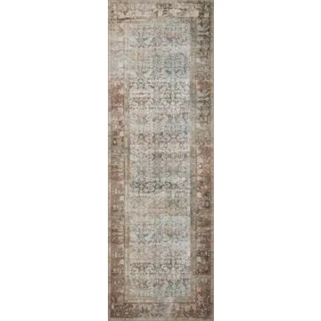Loloi Amber Lewis x Georgie Area Rug Multi/Spice 7'6" x 9'6"