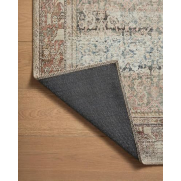 Loloi Amber Lewis x Georgie Area Rug Multi/Spice 7'6" x 9'6"