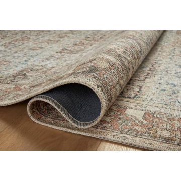Loloi Amber Lewis x Georgie Area Rug Multi/Spice 7'6" x 9'6"