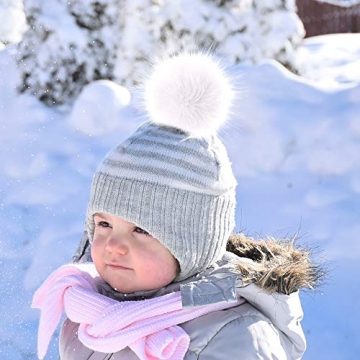 Coopay Faux Fox Fur Pom Pom Balls - DIY Craft Accessories