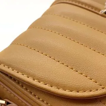 OOHOO Crossbody Bags for Women Small Handbags Leather Shoulder Bag for Women Clutch Purses Designer Bags with Chain Strap