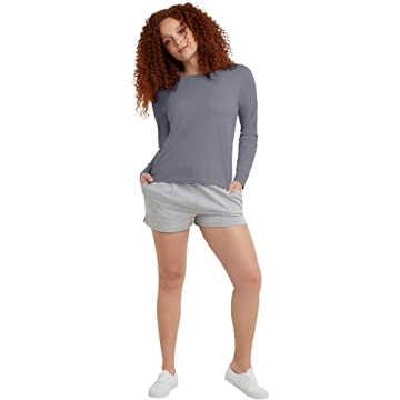 Hanes Women's Long-Sleeve ComfortBlend Tee - Tri-Blend