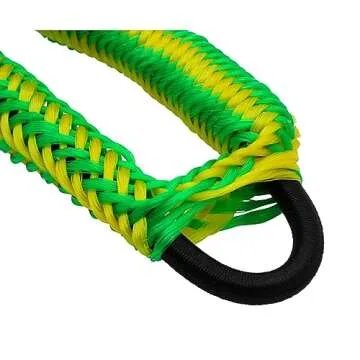 Extreme Max 3006.2577 BoatTector PWC Bungee Dock Line Value 2-Pack - 6', Green/Yellow