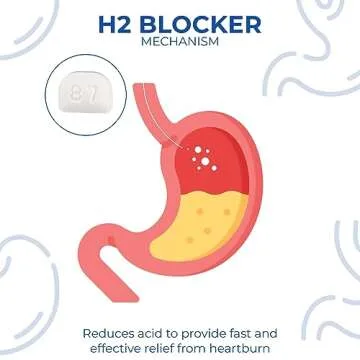 Timely Acid Reducer Famotidine 20mg - 200 Tablets - Compared to the active ingredient in Maximum Strength Pepcid AC - Effective Heartburn Relief for Adults & Children 12 Years & Over
