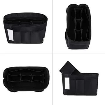 ZTUJO Purse Organizer Insert, Stylish Handbag Organizer