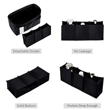 ZTUJO Purse Organizer Insert, Stylish Handbag Organizer