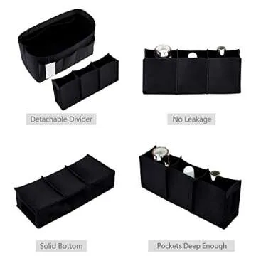 ZTUJO Purse Organizer Insert, Stylish Handbag Organizer