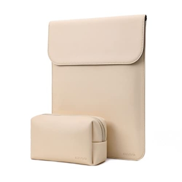 Stylish MOSISO Faux Suede Laptop Sleeve for MacBook