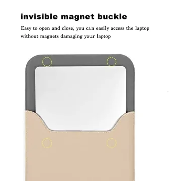 Stylish MOSISO Faux Suede Laptop Sleeve for MacBook