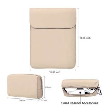 Stylish MOSISO Faux Suede Laptop Sleeve for MacBook