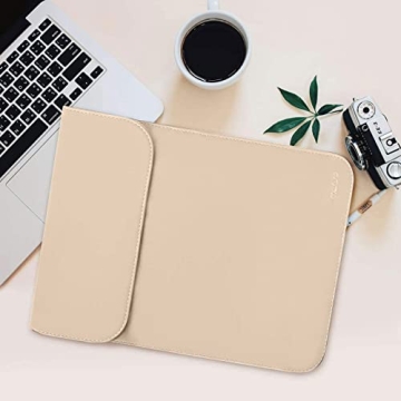 Stylish MOSISO Faux Suede Laptop Sleeve for MacBook