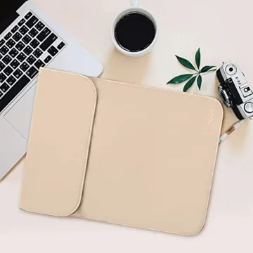 Stylish MOSISO Faux Suede Laptop Sleeve for MacBook