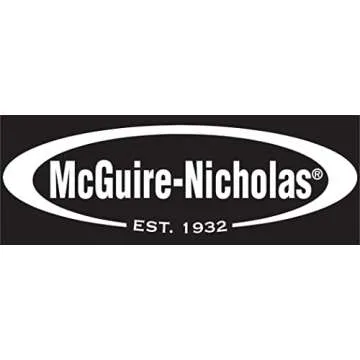 McGuire-Nicholas Men's Standard 2 3/4" inch Oil Tanned Leather Tool Work Belt for 29"-46" Waist, Dark Brown, 3"