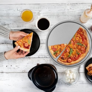 DecorRack 13 Inch Pizza Pan Set - Durable Non-Stick Cookware