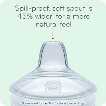 NUK Simply Natural Learner Cup - Easy Drinking for Babies