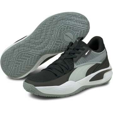 Puma Mens Court Rider Sneakers - Stylish Black Casual Footwear