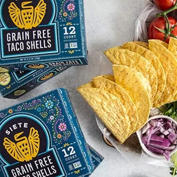Siete Grain Free Taco Shells - Gluten Free & Vegan Delight