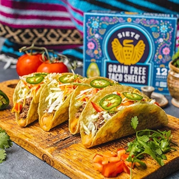 Siete Grain Free Taco Shells - Gluten Free & Vegan Delight