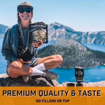 Peak Refuel Chicken Pesto Pasta: Premium Backpacking Meal