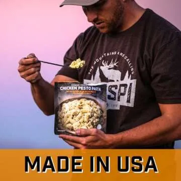 Peak Refuel Chicken Pesto Pasta: Premium Backpacking Meal