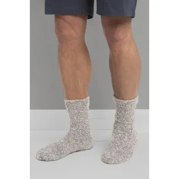 Barefoot Dreams CozyChic Heathered Men's Socks Collection