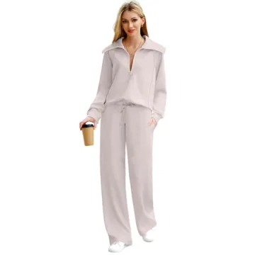 XIEERDUO Women's Winter Lounge Set - Khaki