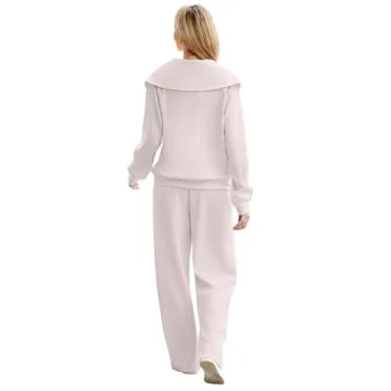 XIEERDUO Women's Winter Lounge Set - Khaki