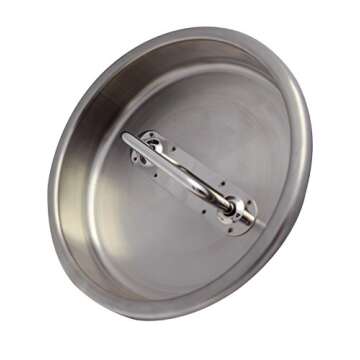 Stainless Steel Milk Transport Cans with Strong, Sealed Lid and Optional Spigot (5 Gallon)