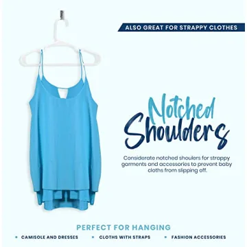 Utopia Home 60 Pack Kids Hangers - Durable Plastic Design