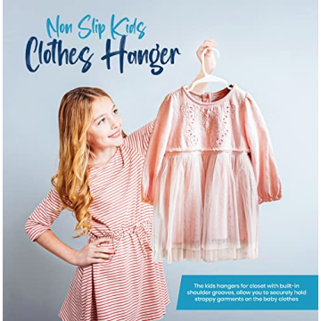 Utopia Home 60 Pack Kids Hangers - Durable Plastic Design