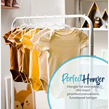 Utopia Home 60 Pack Kids Hangers - Durable Plastic Design