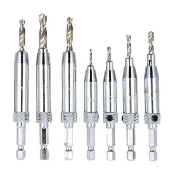 Center Drill Bit Set for Accurate Woodworking Projects