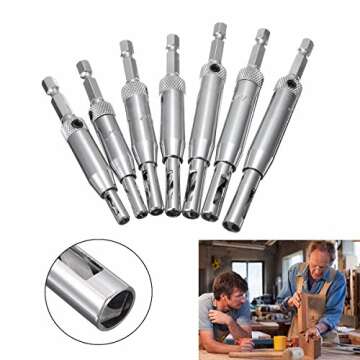 Center Drill Bit Set for Accurate Woodworking Projects