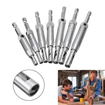 Center Drill Bit Set for Accurate Woodworking Projects