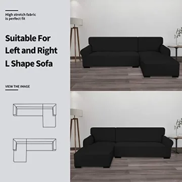 Easy-Going Stretch Sofa Slipcover for Sectional Couches