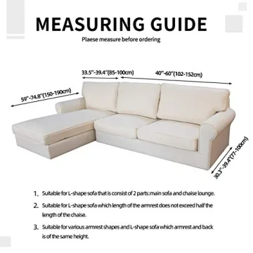 Easy-Going Stretch Sofa Slipcover for Sectional Couches