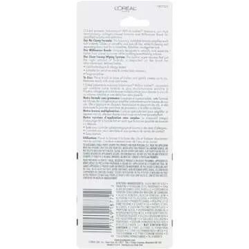 L’Oréal Paris Makeup Voluminous Million Lashes Mascara, Volumizing Collagen Infused Eye Makeup, Amplifying Mascara Brush, Washable, Black, 0.32 Fl Oz., 1 Count