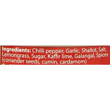 Maesri Thai Red Curry Paste - 4 oz (Pack of 4)