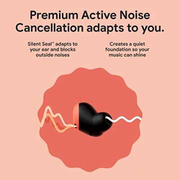 Google Pixel Buds Pro - Noise Canceling Earbuds - Up to 31 Hour Battery Life with Charging Case- Blu...