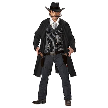 California Costumes Adult Gunfighter Western Costume for Halloween Fun
