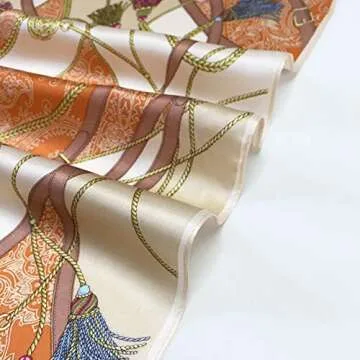 Stylish 100% Mulberry Silk Scarf for Women - Gift Ready
