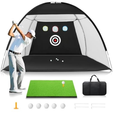 10x7ft Golf Practice Net Perfect for Home and Outdoors