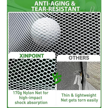 10x7ft Golf Practice Net Perfect for Home and Outdoors